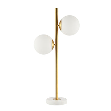 Amelie 28" Coastal Vintage Iron LED Table Lamp - JONATHAN Y